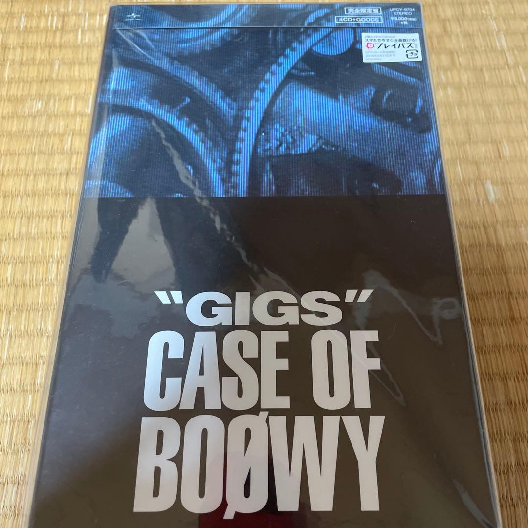 GIGS CASE OF BOφWY-THE ORIGINAL-CD Tシャツ
