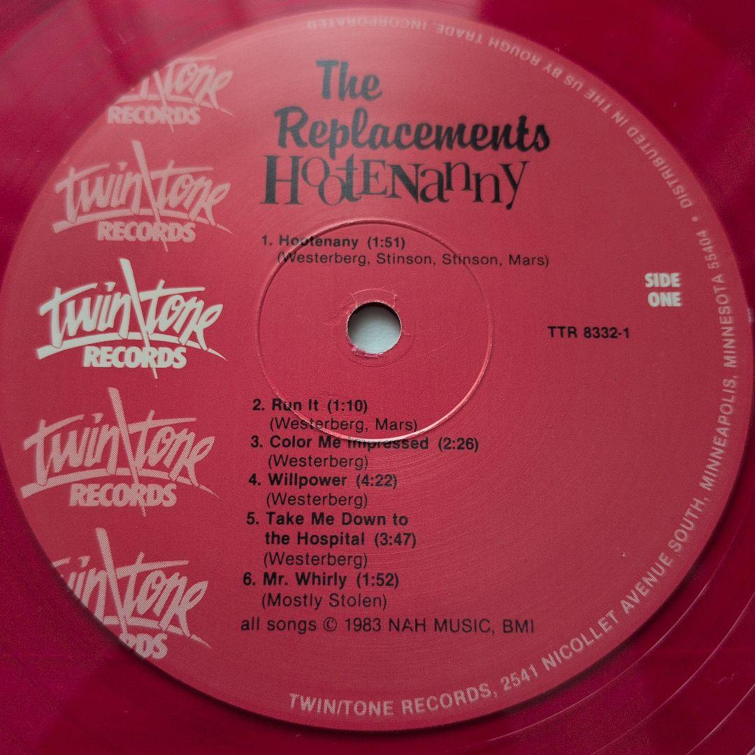 洋楽 The Replacements Hootenanny Red vinjyl