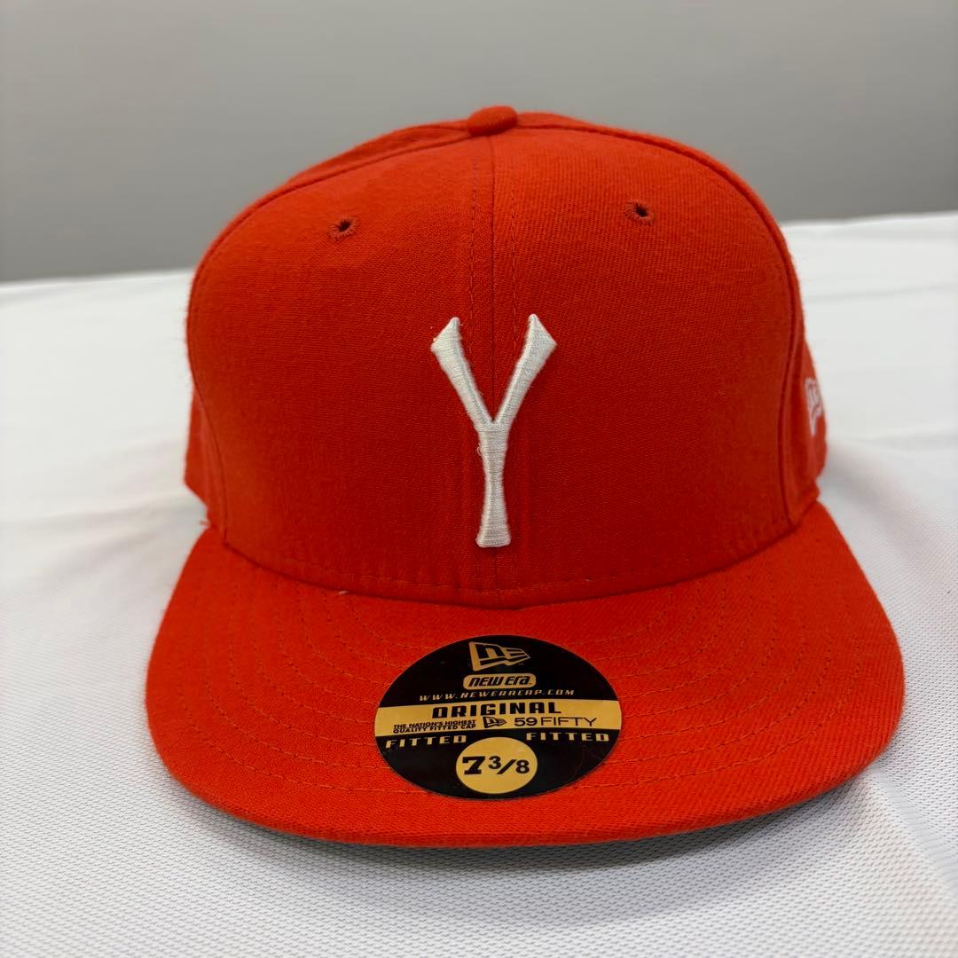 希少デザイン ヴィンテージ ヤンキース NEWERA　オレンジ