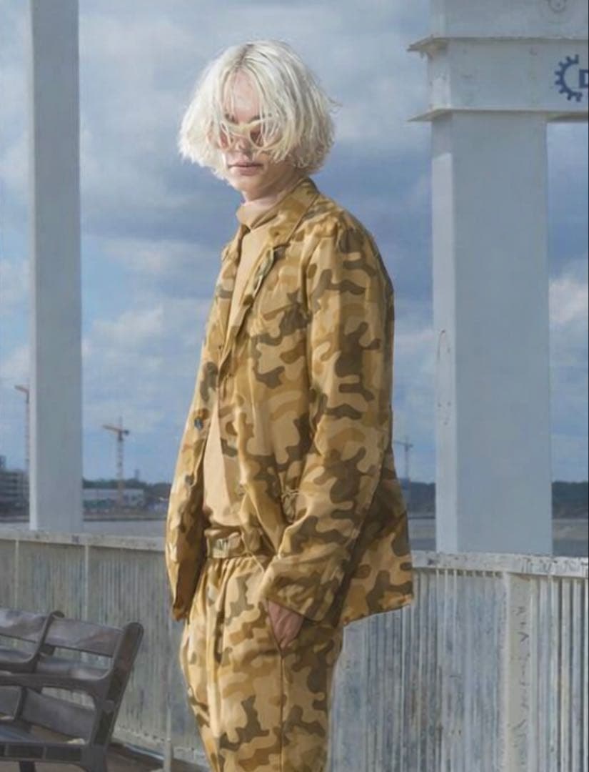 DRIES VAN NOTEN 迷彩柄 テーラードジャケット
