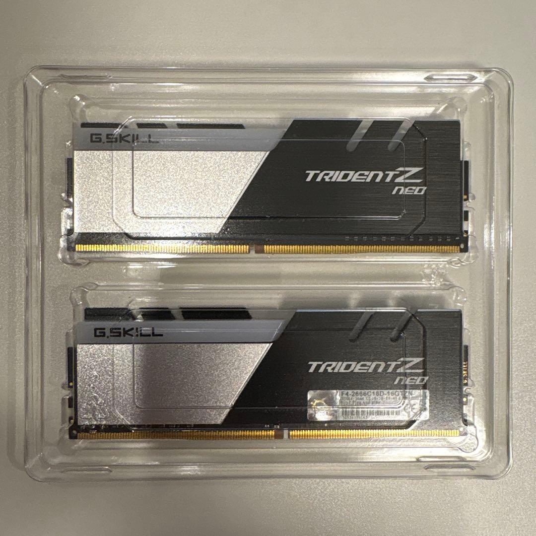 G.SKILL TRIDENT Z RGB DDR4メモリー16GB 8GBx2
