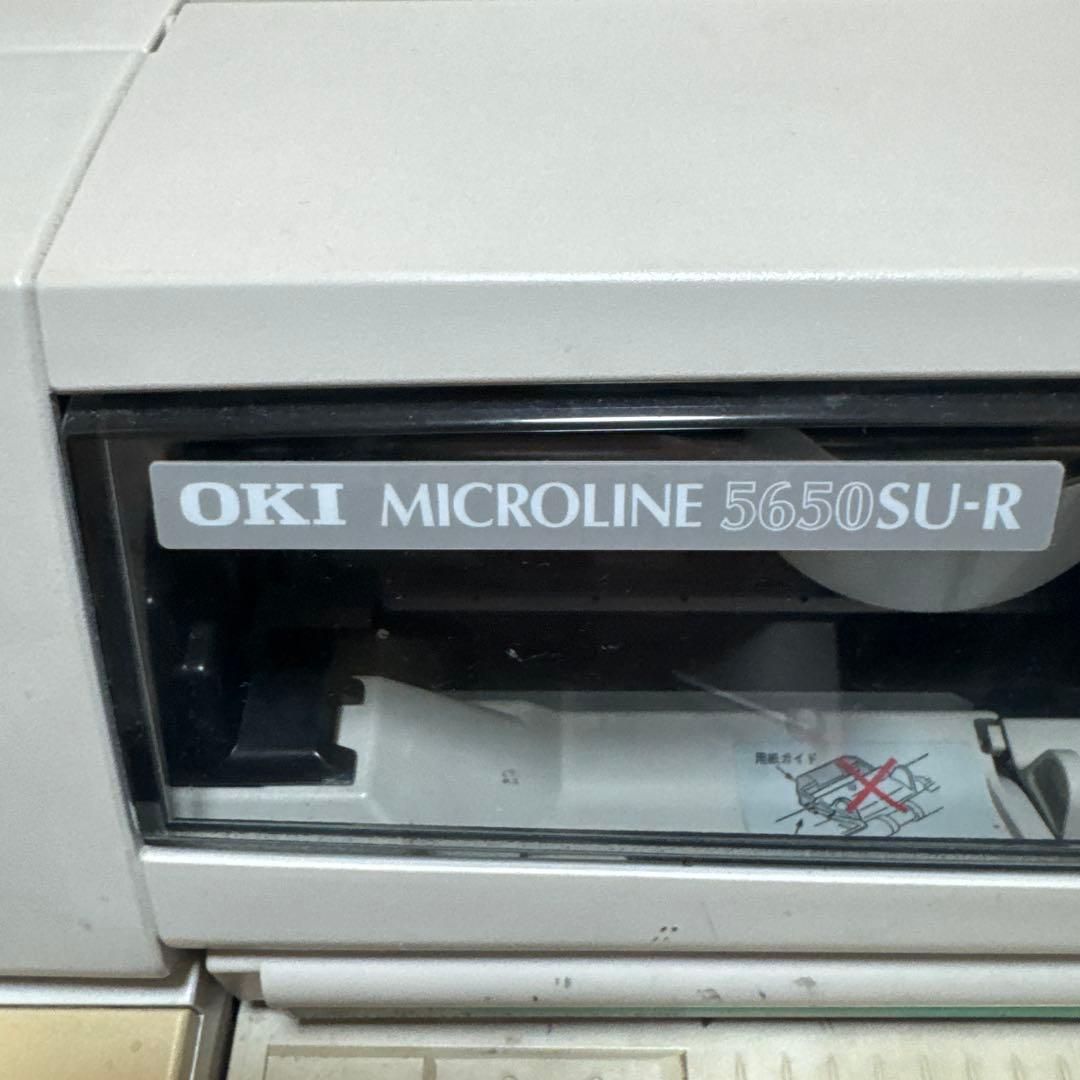 OKI MICROLINE 5650SU-R 業務用プリンター　ジャンク