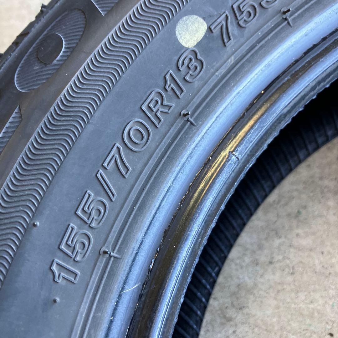 BS エコピア 155/70R13 19年3本21年1本