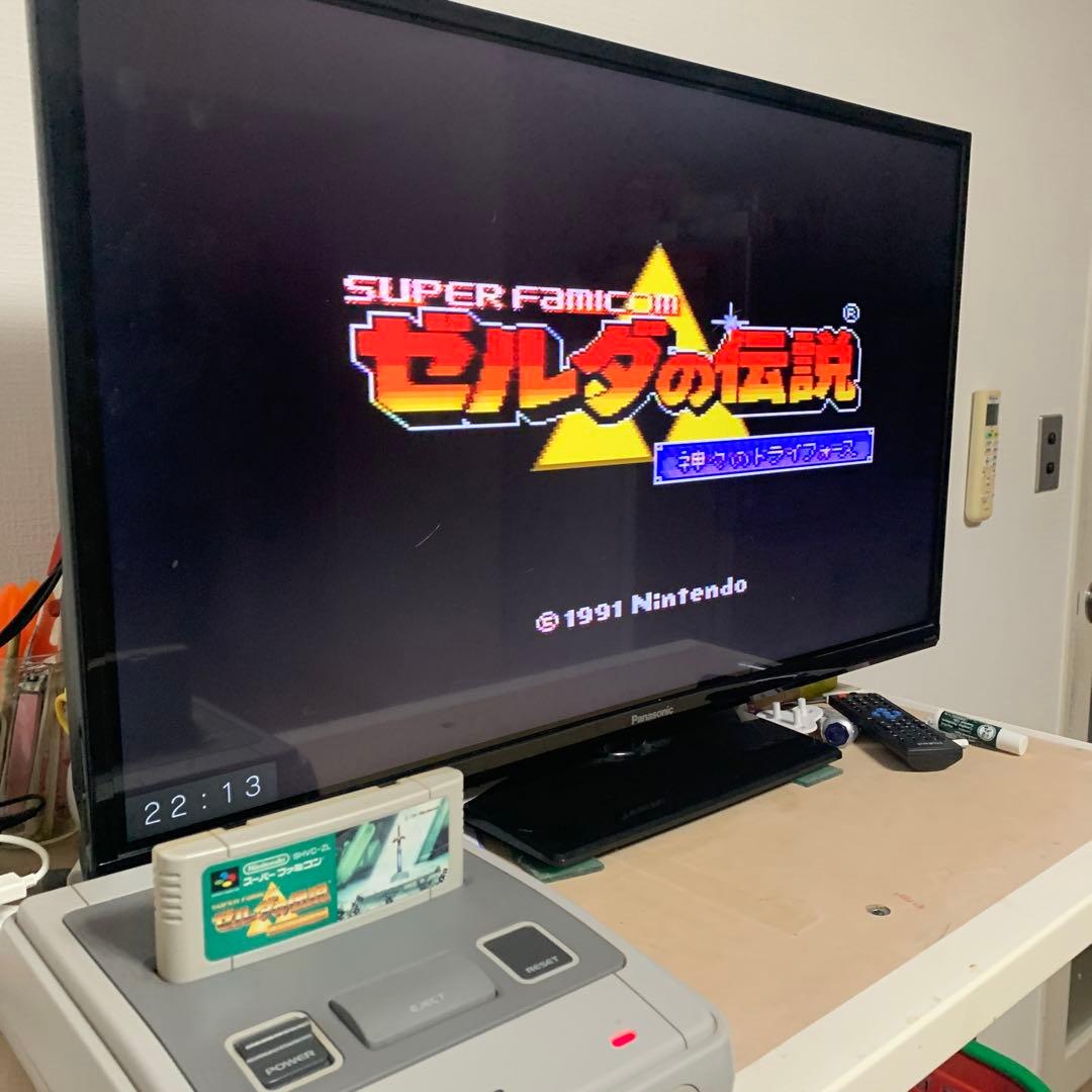 【起動確認済み】ゼルダの伝説　 神々のトライフォース　スーパーファミコン