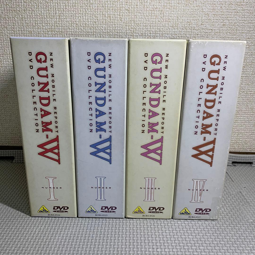 新機動戦記ガンダムW DVDコレクション〈3枚組〉①〜④セットまとめ売り