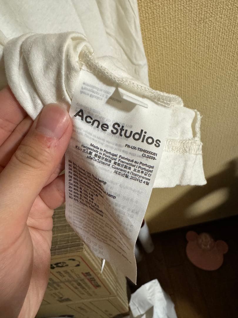 【現行品】Acne Studios プリントTシャツ