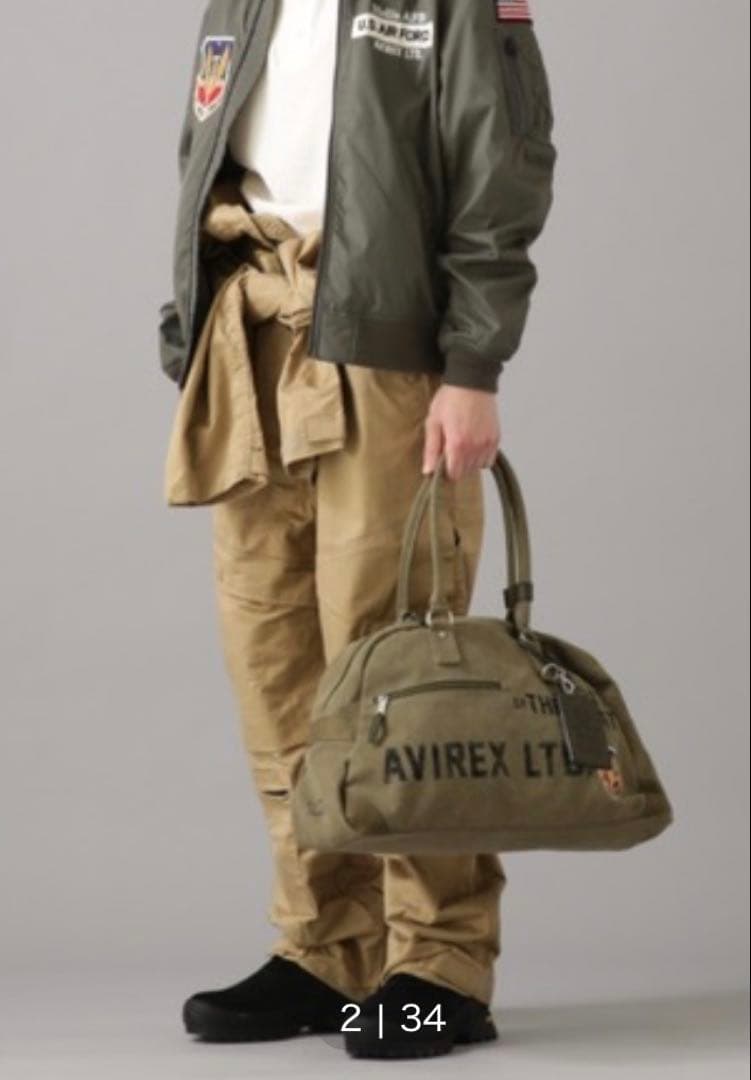 AVIREX LTD. ボストンバッグ U.S. AIR FORCE