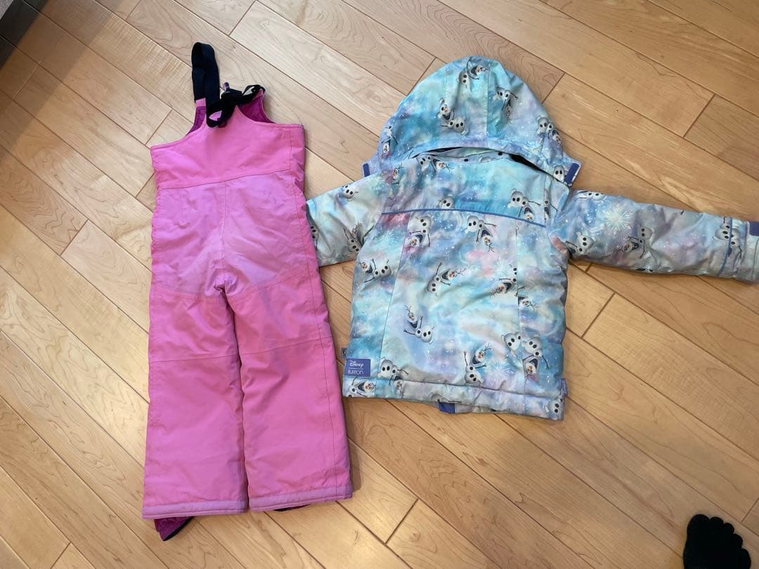 BURTON キッズウェア上下セット ４T　アナ雪・オラフ