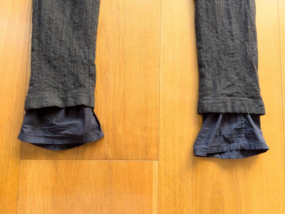 Rick Owens ウールレイヤードサルエルパンツ　サイズ48