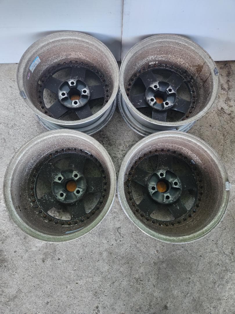 VOLK RACING レイズ RAYS 15インチホイール 4本☆希少 当時物