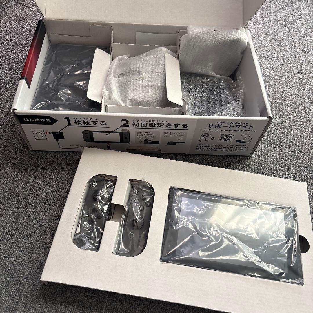 【箱付き】Nintendo Switch グレー　動作確認済み　8点セット