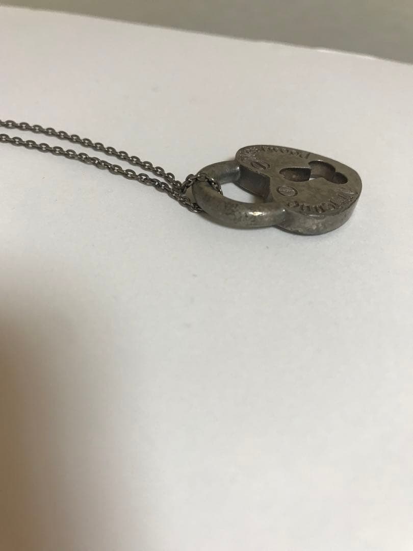 Vivienne Westwood ハート型南京錠ネックレス　ペニスデザイン