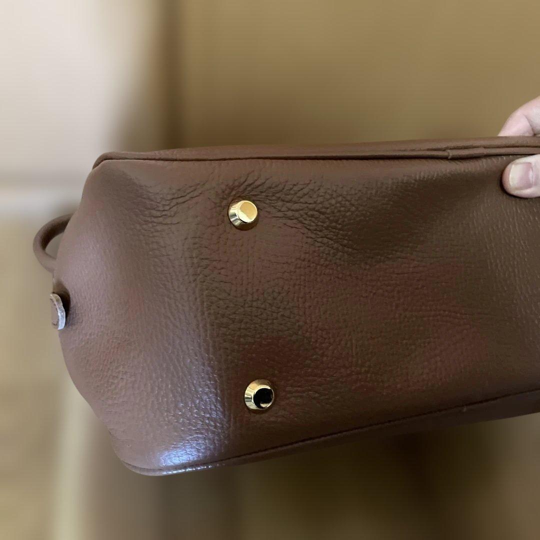 YOUNG & OLESEN ブラウン　ボストンバッグ　美品