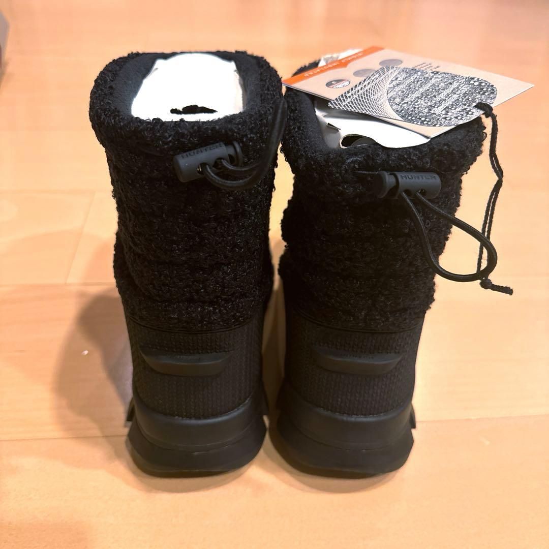HUNTER ブーツ シェルパスノーブーツ ショートブーツ スノーブーツ 23