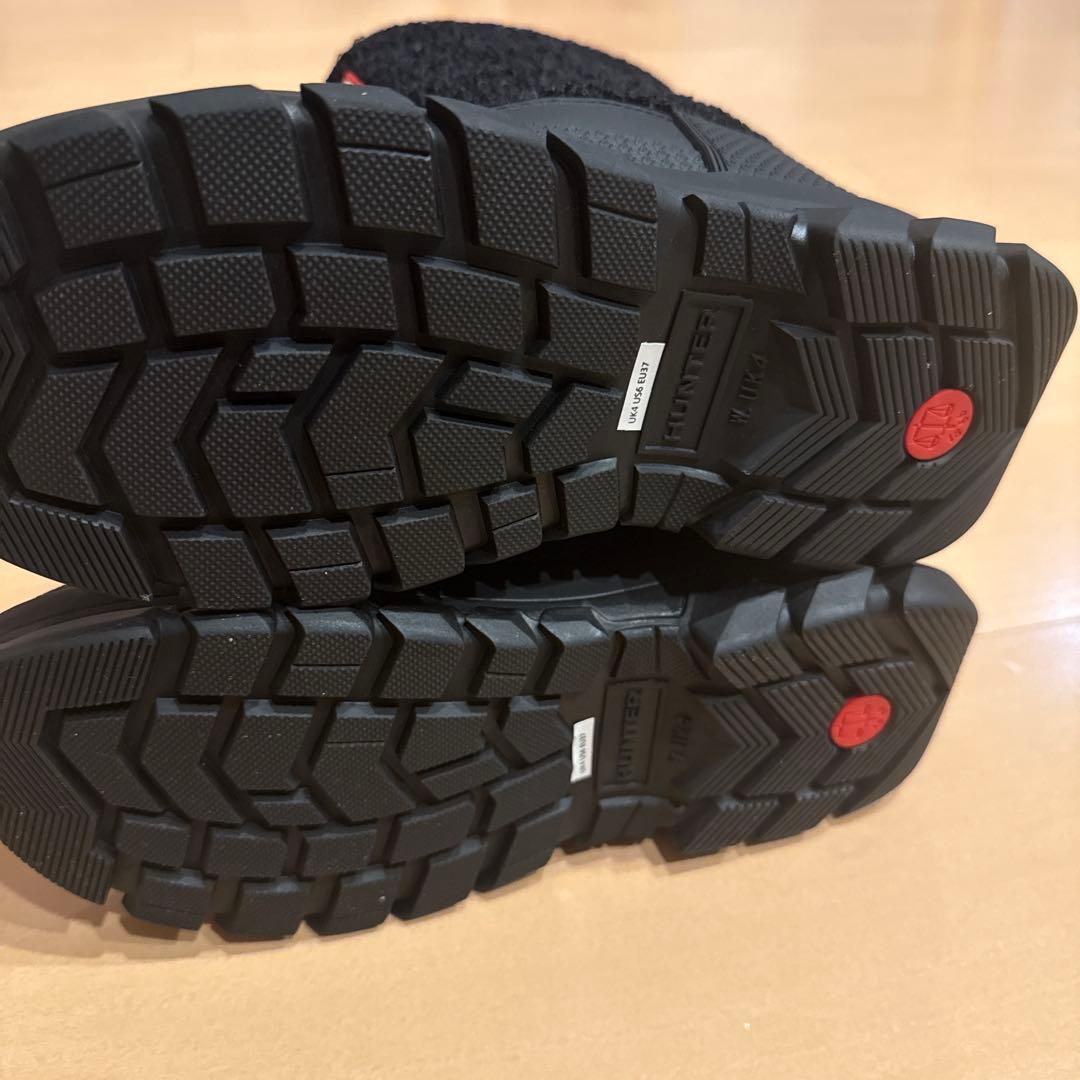 HUNTER ブーツ シェルパスノーブーツ ショートブーツ スノーブーツ 23