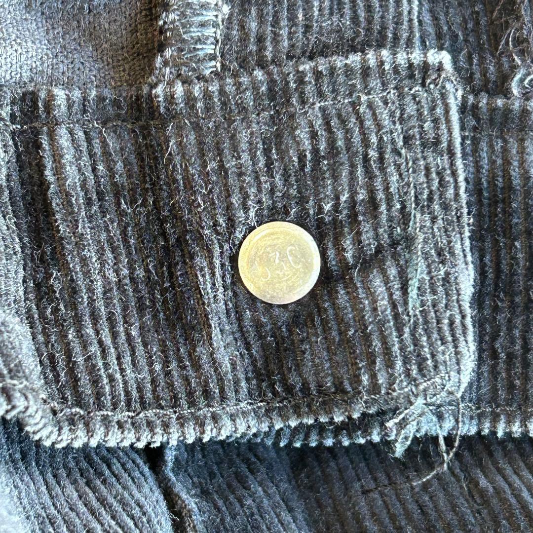 断*。様 80s Levi’s 519 ブラック コーデュロイパンツ ブランクタ