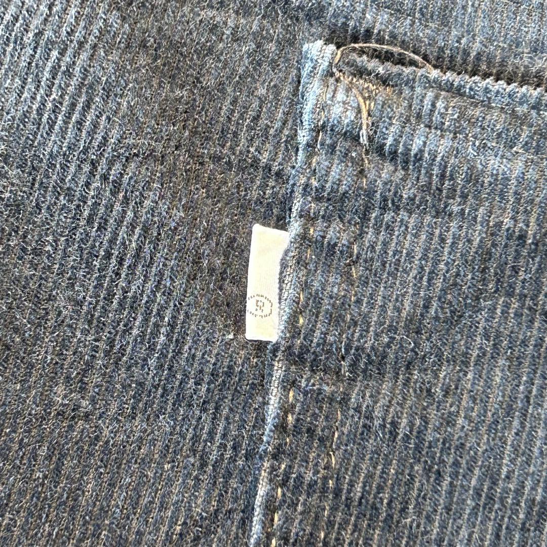 断*。様 80s Levi’s 519 ブラック コーデュロイパンツ ブランクタ