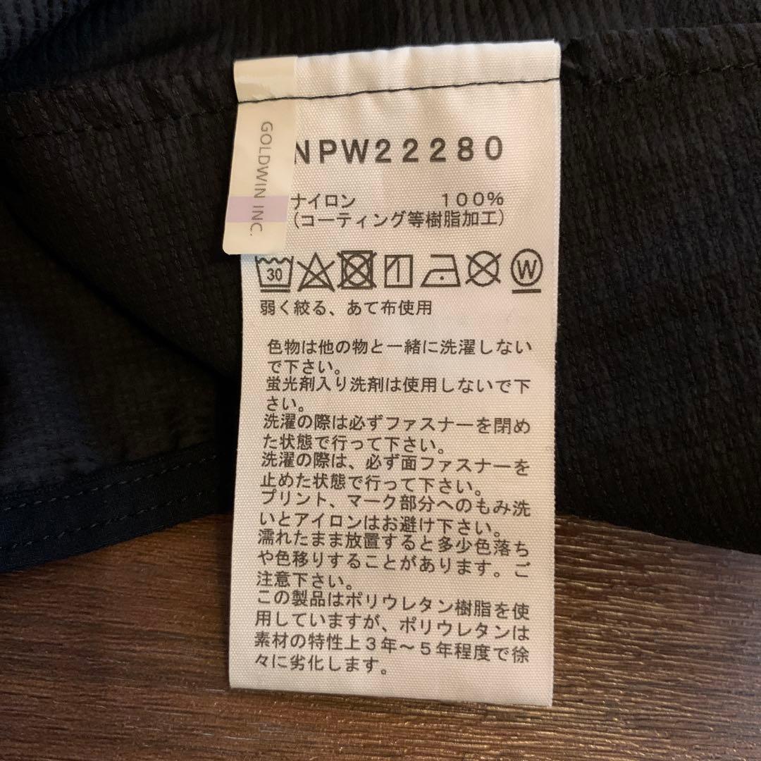 THE NORTH FACE ブラックウィンドブレーカー