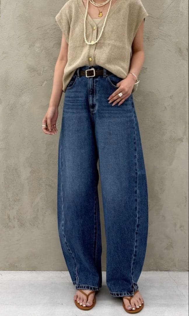 パンツ B.C STOCK DUJOUR BARRELBAGGY JEAN7