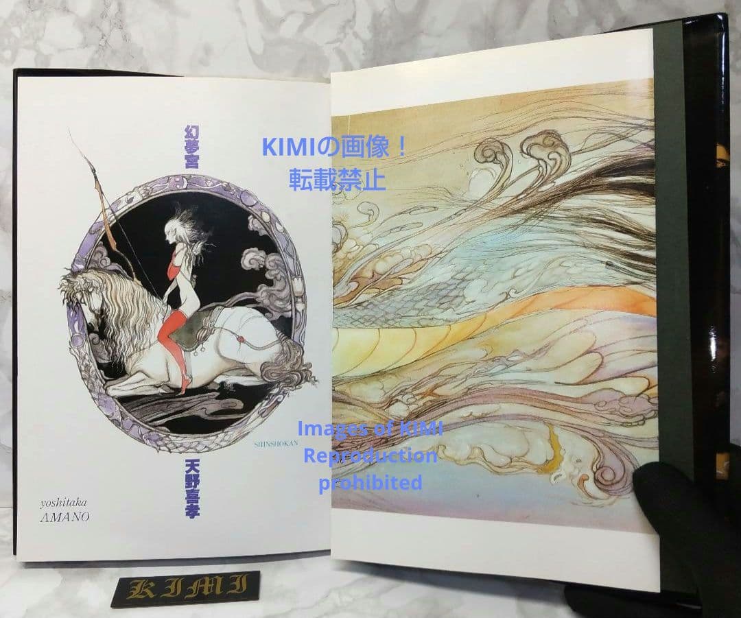 幻夢宮 1987 天野 喜孝 イラスト本 第4刷 げんむきゅう あまの よしたか