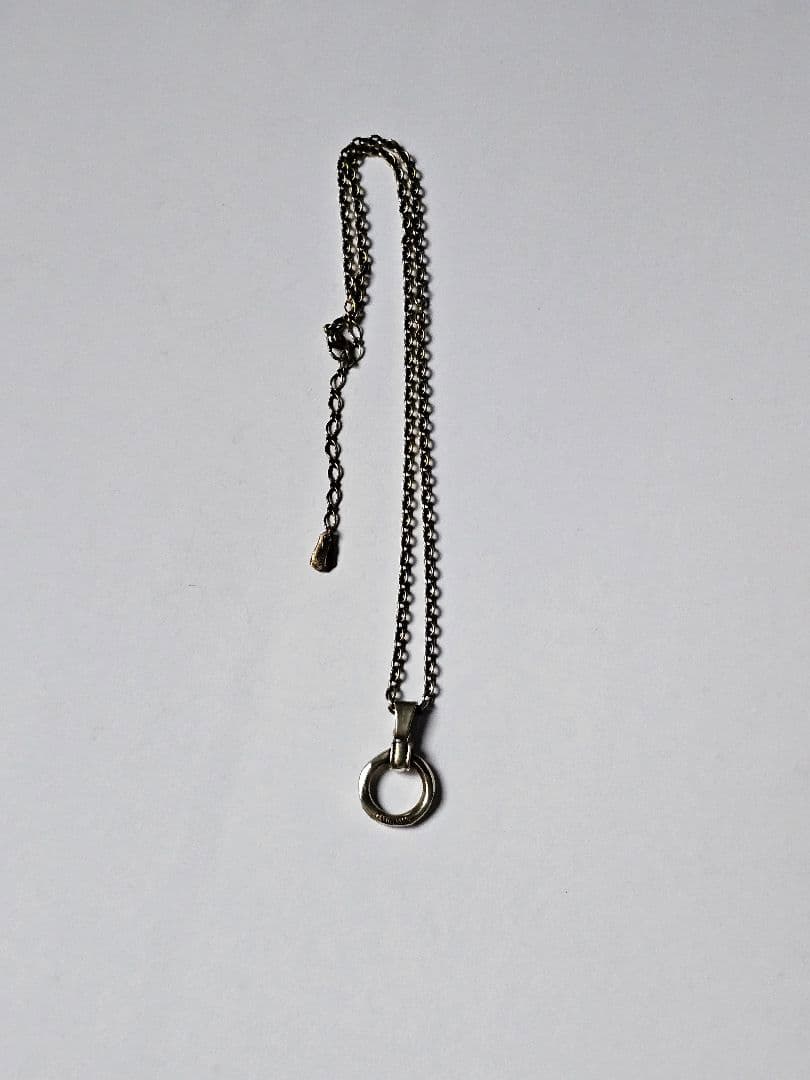 GARNI ネックレス　グラスホルダー　シルバー925　金メッキ