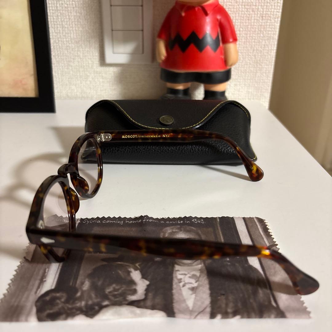 【正規品】MOSCOT LEMTOSH 鼈甲　46-24 サイズ
