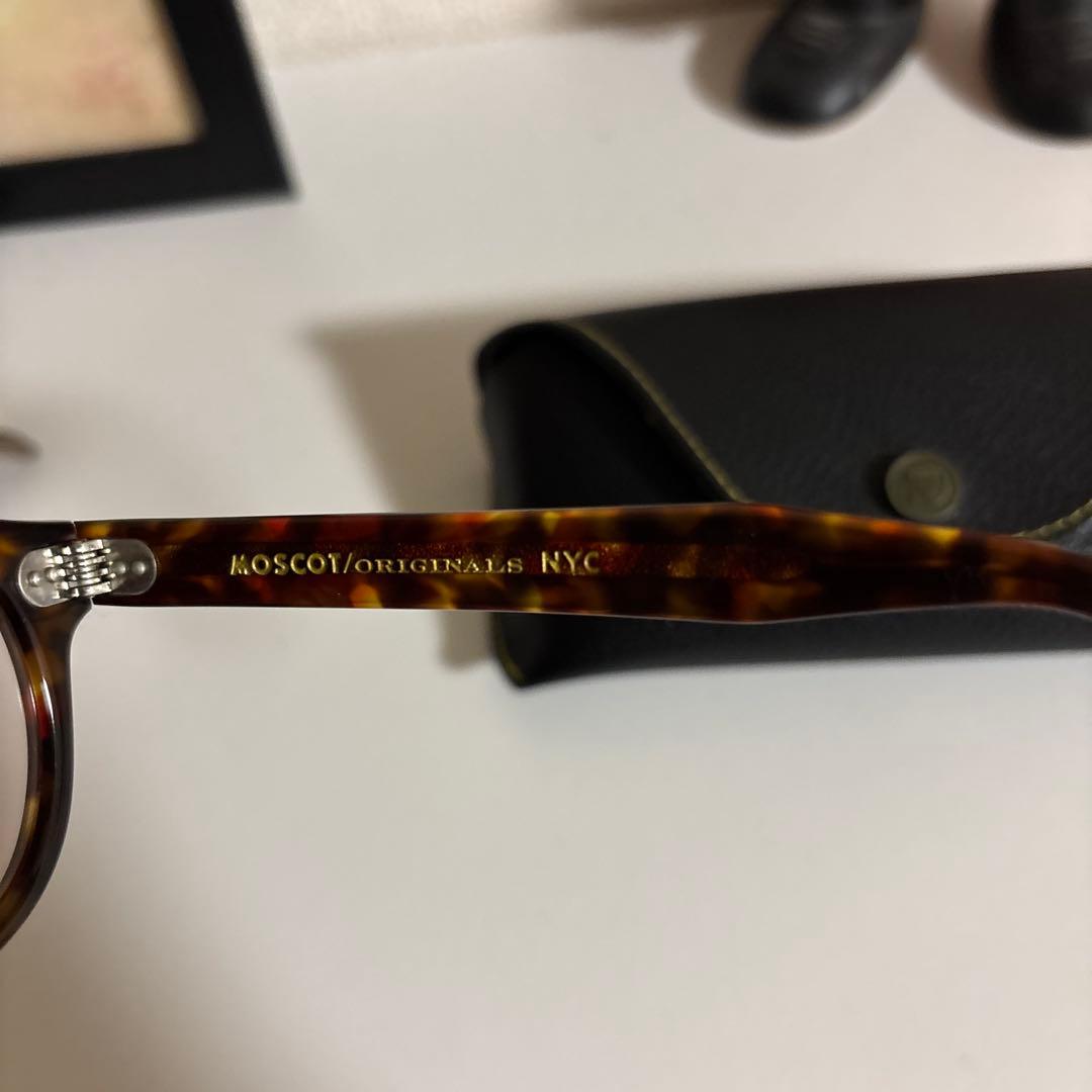 【正規品】MOSCOT LEMTOSH 鼈甲　46-24 サイズ