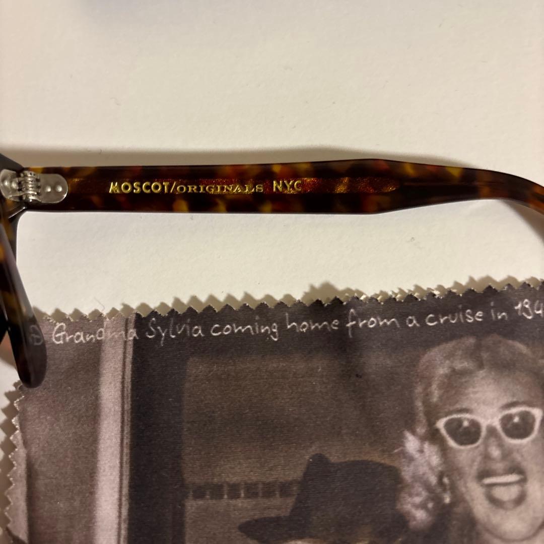 【正規品】MOSCOT LEMTOSH 鼈甲　46-24 サイズ