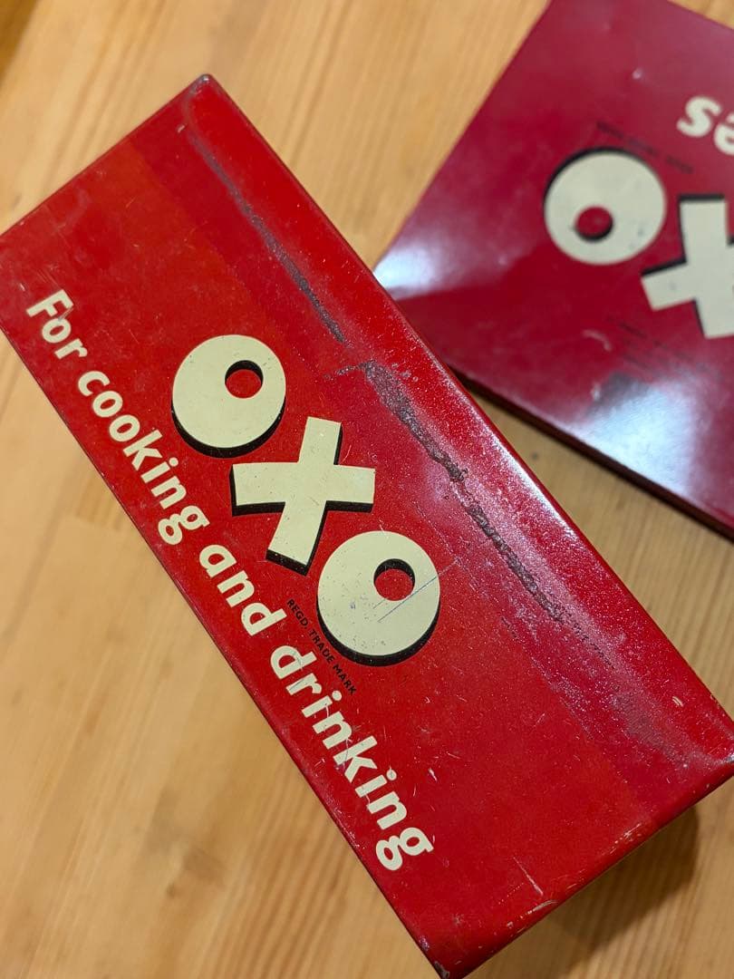OXO缶　アンティークティン缶