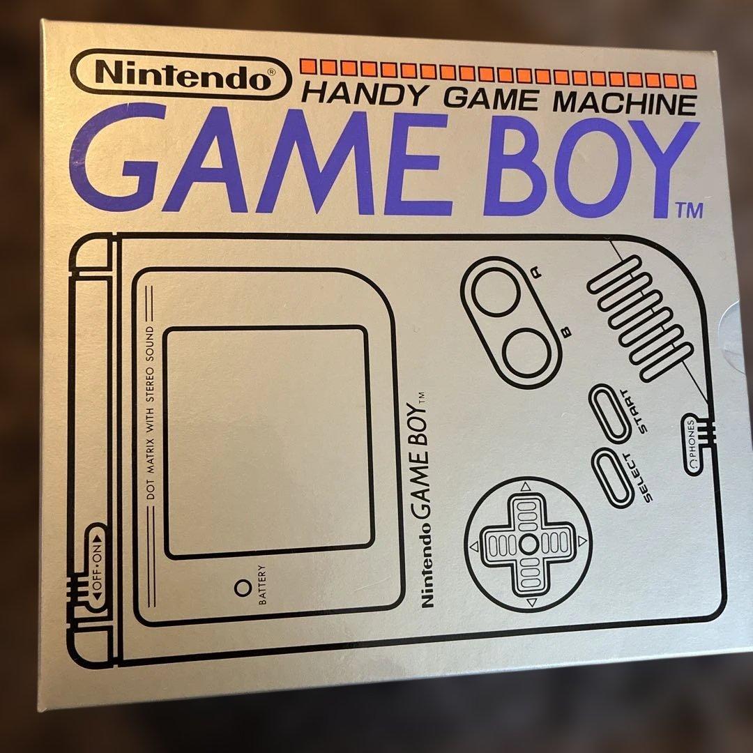 箱のみ美品！ 初代 ゲームボーイ空箱 説明書、内スチロール、蓋付き