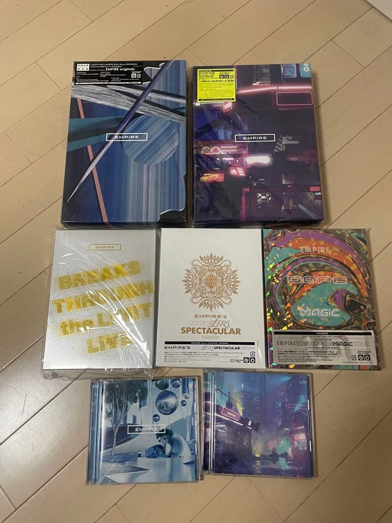 元　EMPiRE Blu-ray (PDXN-1921) 初回限定盤　3枚組