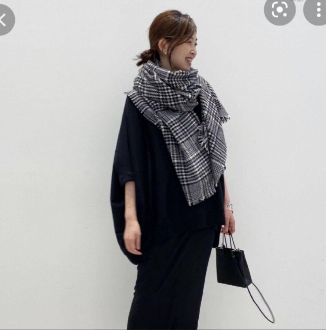 アパルトモン ALONPICASHMEREアロンピカシミアストールドゥーズィエム