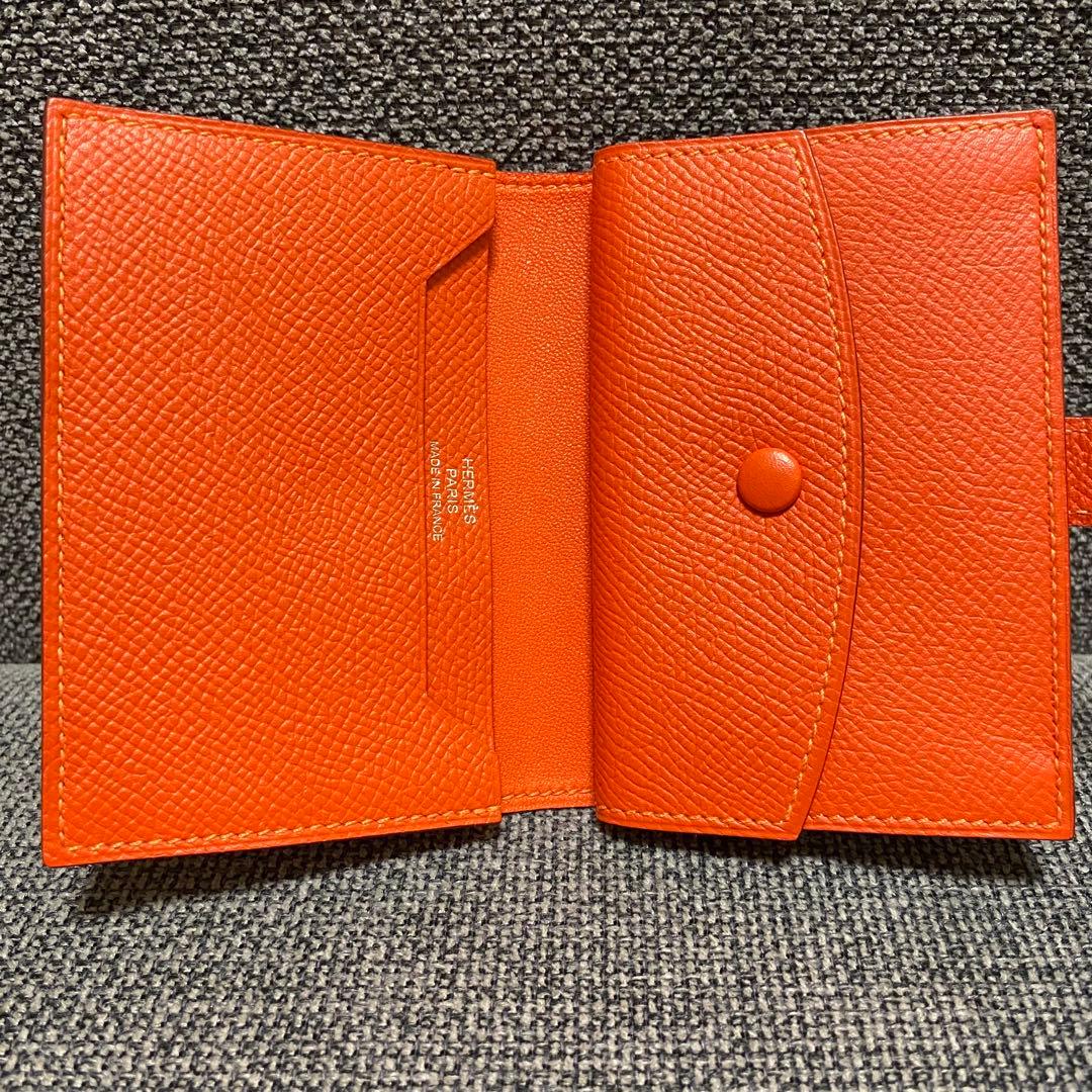 エルメス HERMES べアンミニ　レクトヴェルソ シルバー金具 9J FEU