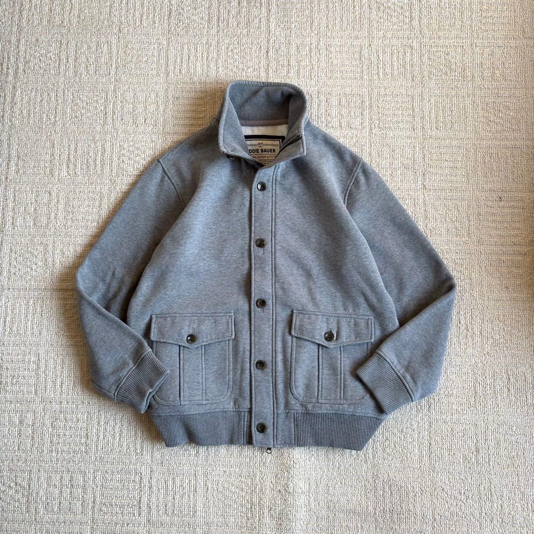 00s eddie bauer エディーバウアー A2 スウェット ブルゾン