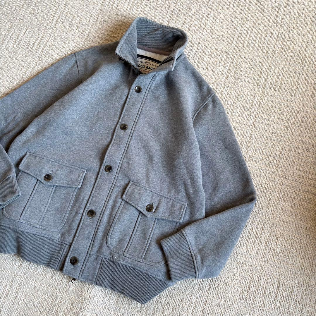 00s eddie bauer エディーバウアー A2 スウェット ブルゾン