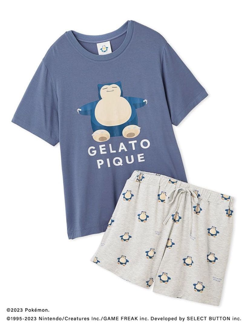 gelato pique ジェラートピケ ポケモンスリープ　カビゴン　セット