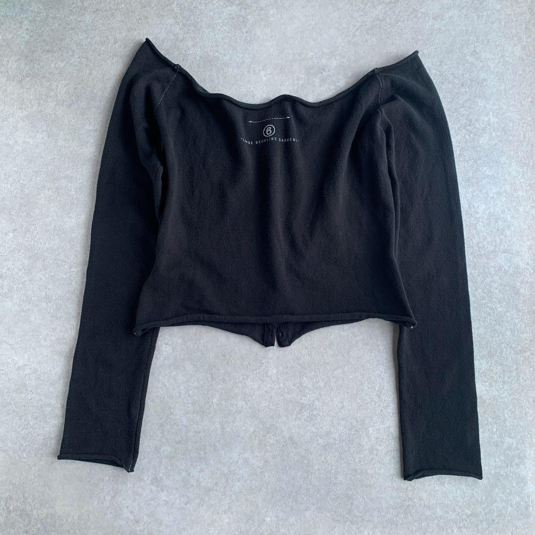 Martin Margiela ⑥ ボレロカーディガン ここのえ期 黒 Y2K