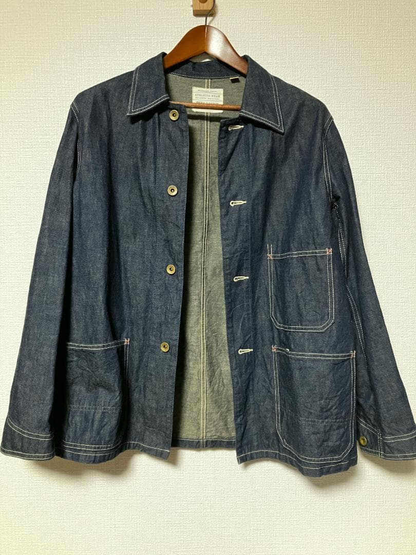 【美品】フルカウント FULL COUNT デニム カバーオール 38