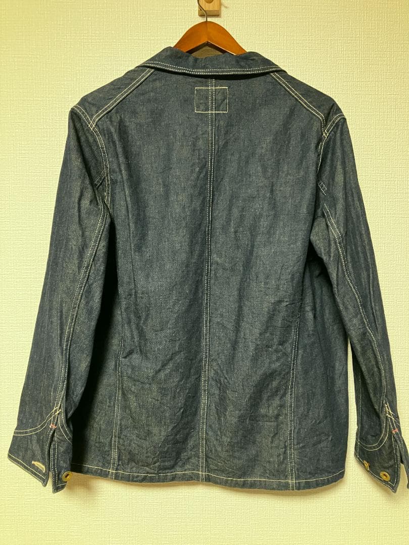 【美品】フルカウント FULL COUNT デニム カバーオール 38