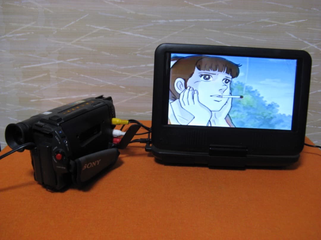 動作OK❗️☆SONYのHi8/8ミリビデオカメラ/CCD-TR910