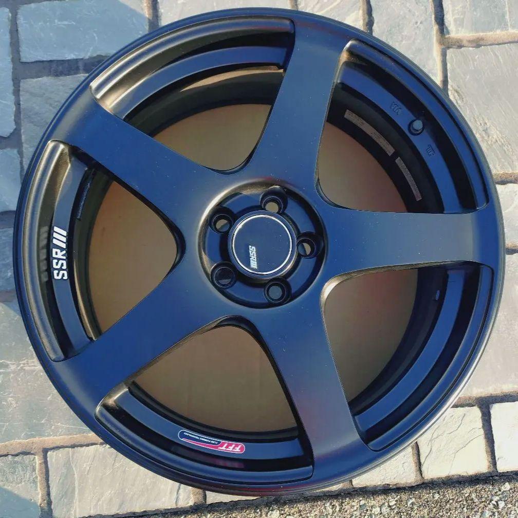 SSR GTV01 マット ブラック ホイール 4本セット 18インチ