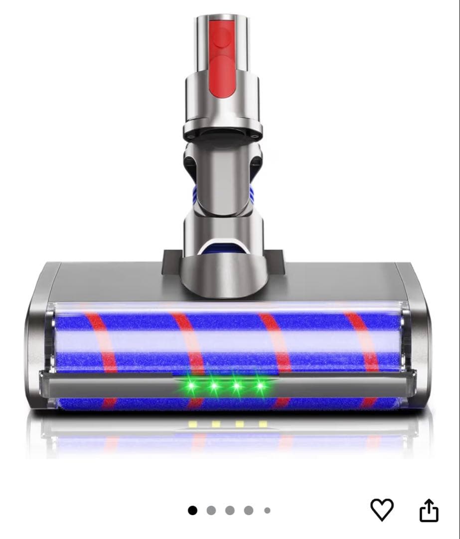 Dyson V7 Fluffy、スタンド付