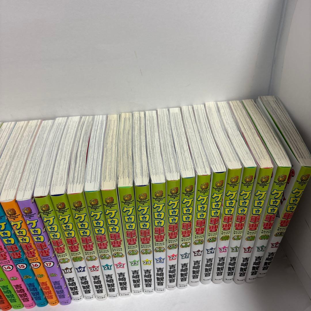 ケロロ軍曹　全巻　1〜34 続刊　９巻以降　初版