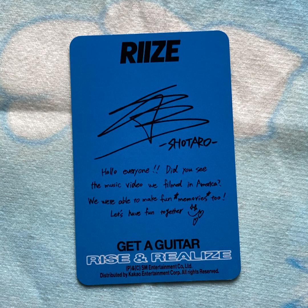 RIIZE ショウタロウ B&N US盤 トレカ 限定