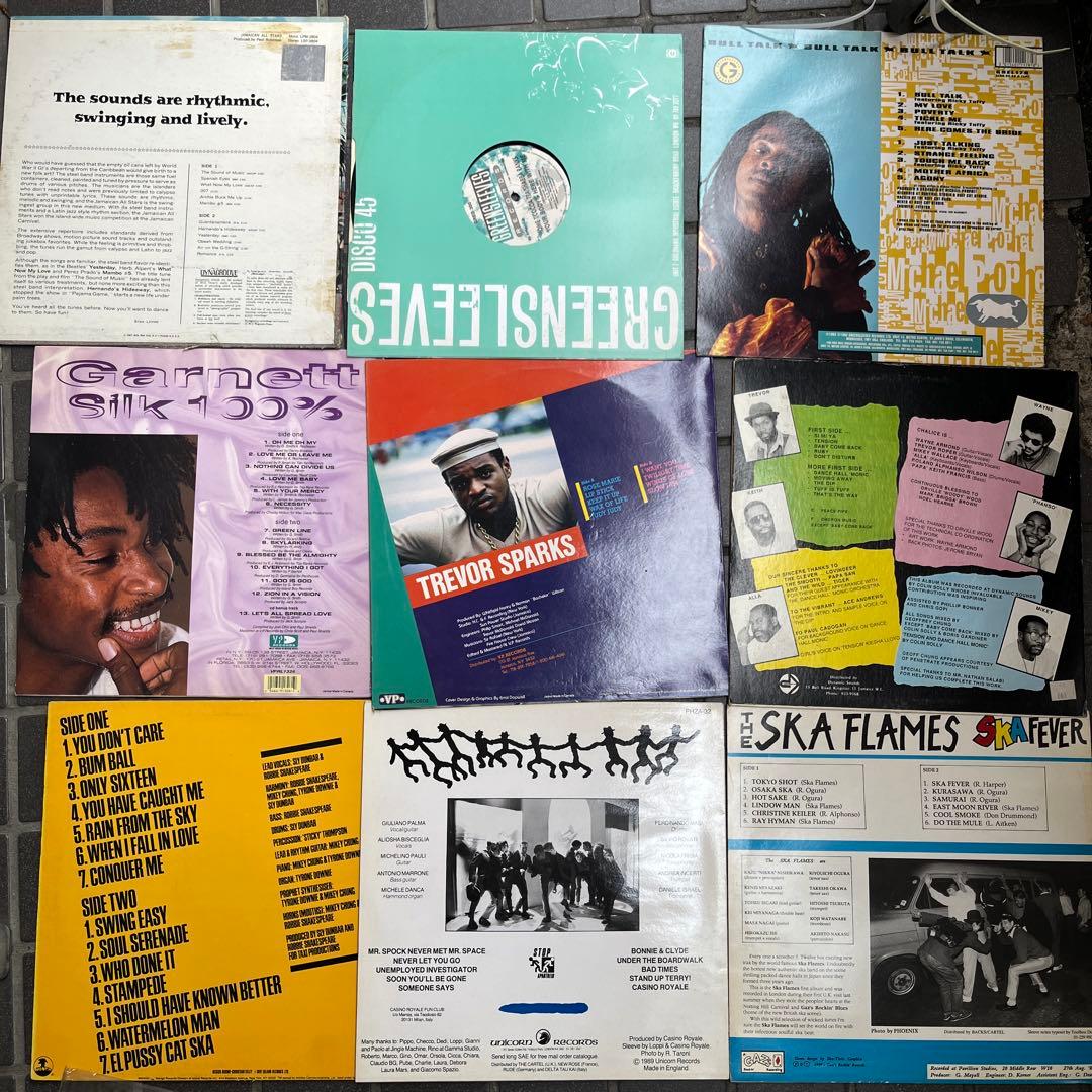 レゲエLP 9枚まとめてセット　レコード