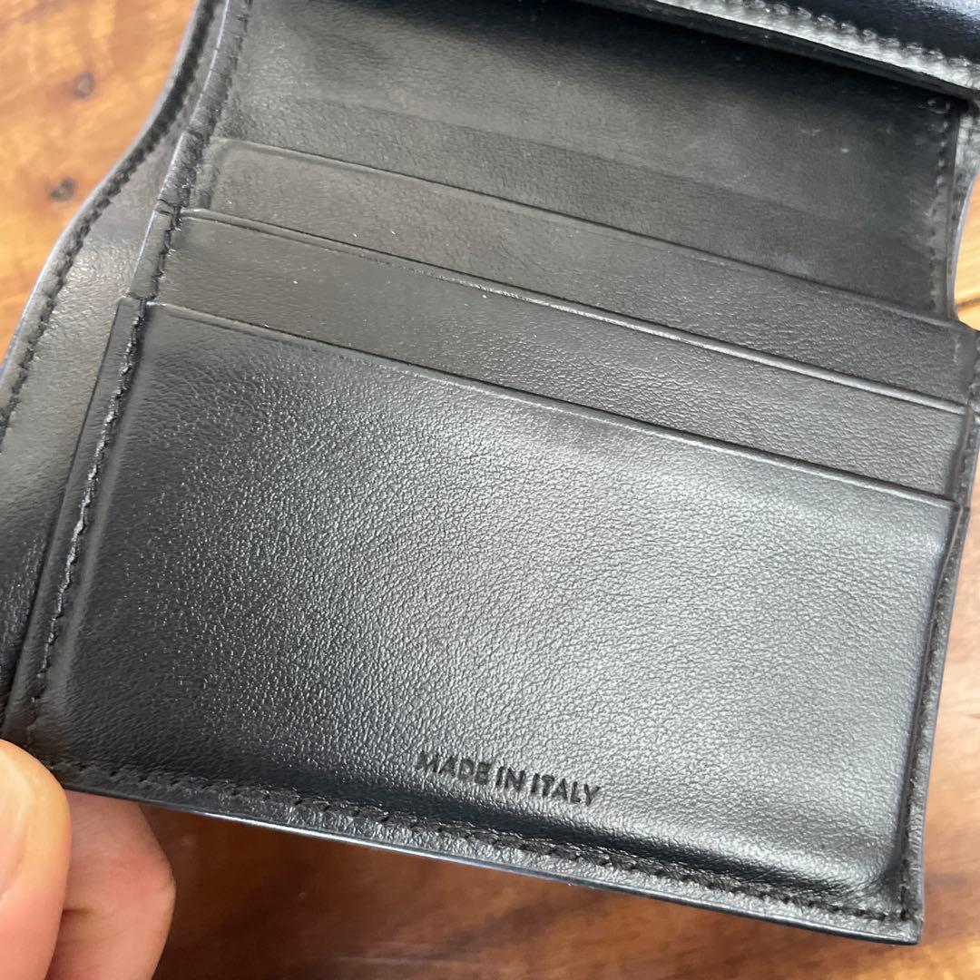 CELINE 小さな三つ折り財布 ブラック