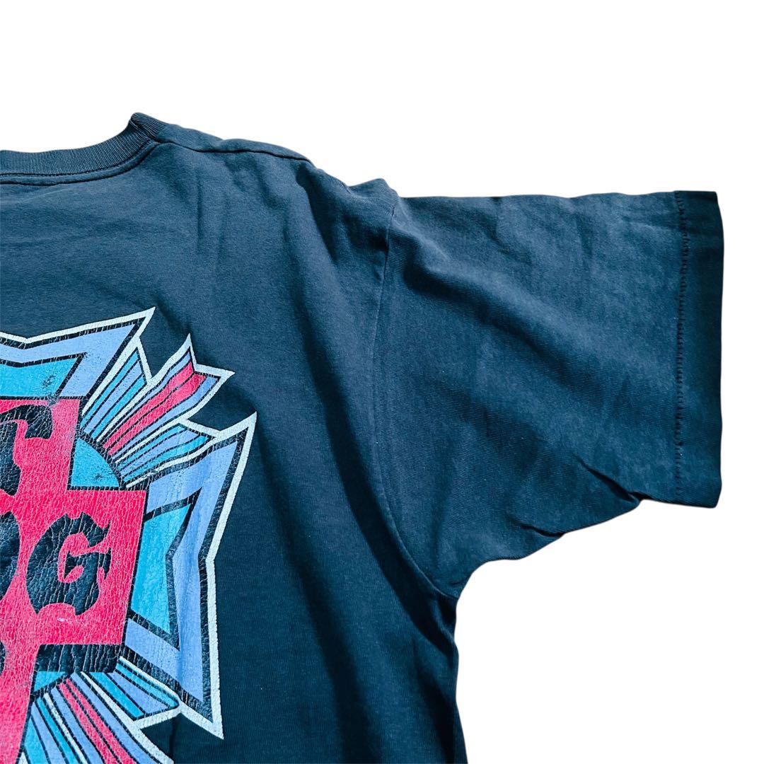 90s DOGTOWN クロスロゴ Tシャツ USA製 L シングルステッチ
