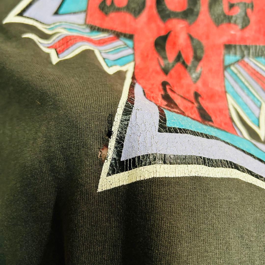 90s DOGTOWN クロスロゴ Tシャツ USA製 L シングルステッチ