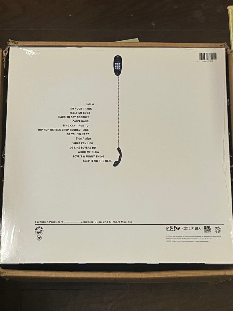 XSCAPE / Off The Hook US原盤LP 新品未開封