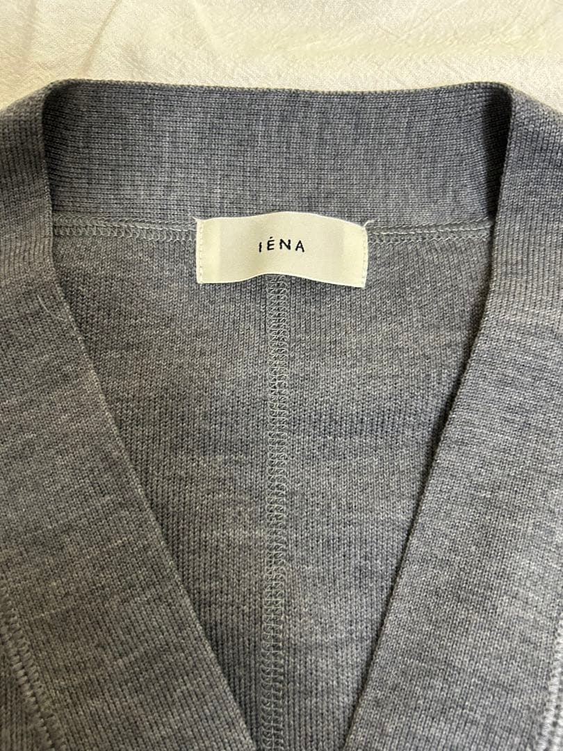 最終お値下げ　新品　IENA スーパーファインスムース ポンチョカーディガン